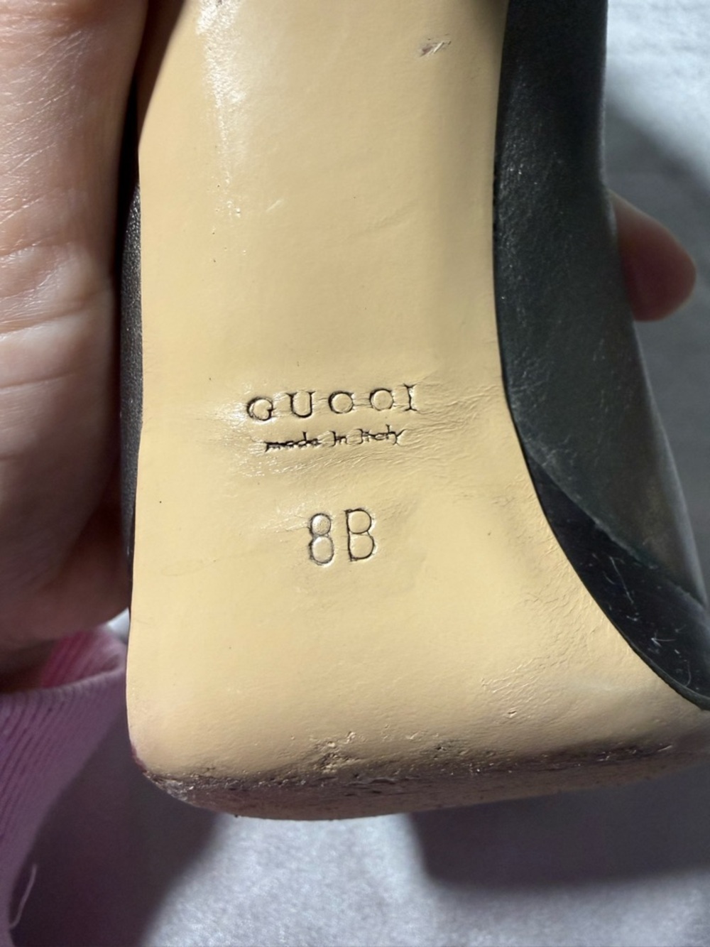 Gucci Metallic Bronze Platform Pumps Heels‎ Size 8B Fits 7-7.5 Made In Italy - Picture 4 of 8